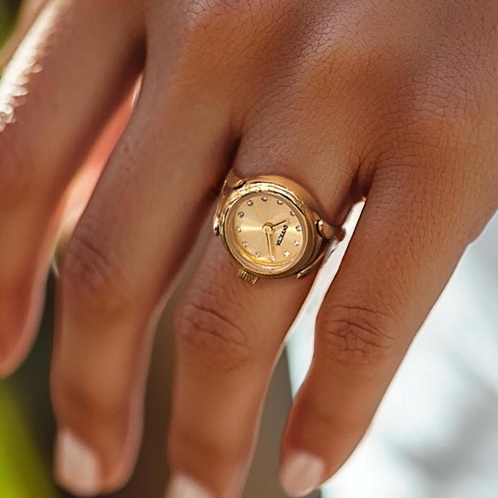 Invicta Angel Women's Ring Watch - 17.5mm, Gold (44483
